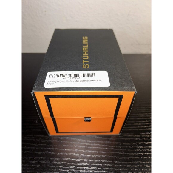 Stuhrling 3960 2 Quartz Chronograph Date Stainless Steel Bracelet Mens Watch - Picture 2 of 12